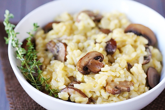 Moralsk Kom forbi for at vide det Våbenstilstand Easy Mushroom Risotto - Caroline Schoofs - My Tupperware Story